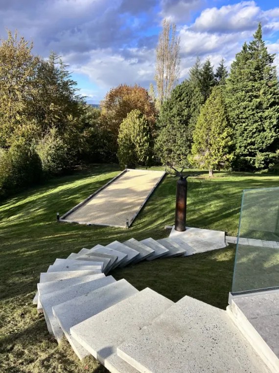 terrain de pétanque avec engazonnement EURL PACHAL Jeoffrey Saint Symphorien sur coise 